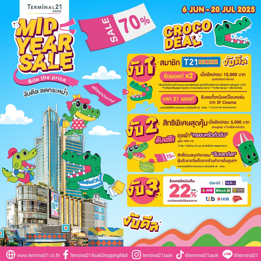MID YEAR SALE: CROCODEAL – Bite the Price!