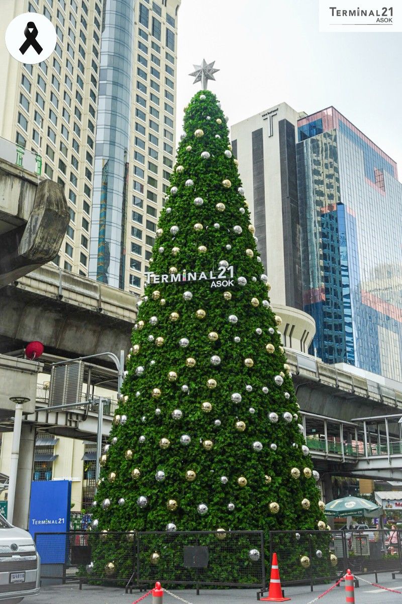 ต้นคริสต์มาสที่ Terminal21 Asok ปีนี้ กำลังจะมาแล้ว