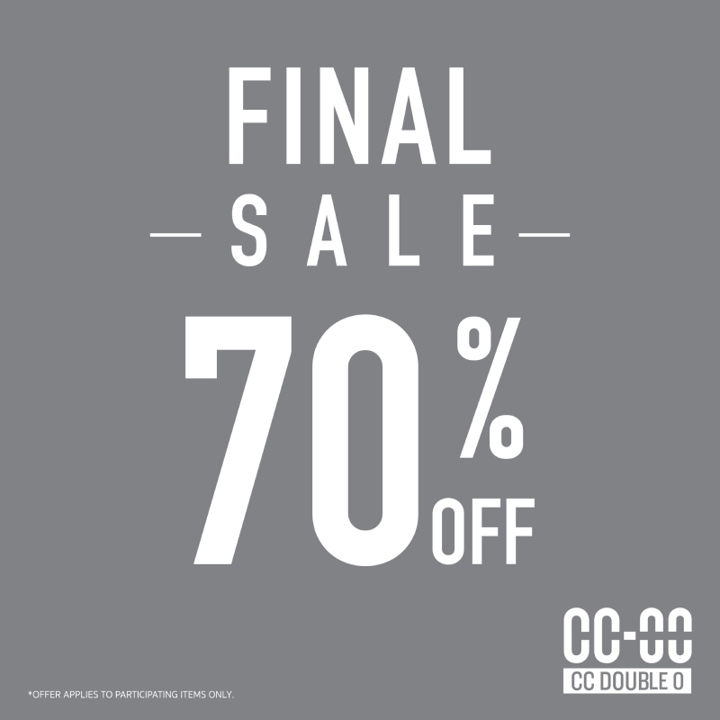 CC-OO Final Sale 70% Off