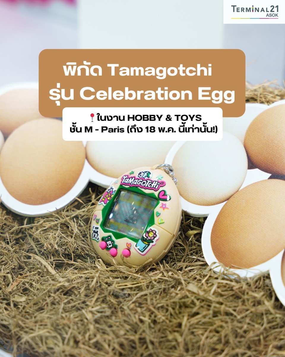 พิกัด Tamagotchi รุ่น Celebration Egg