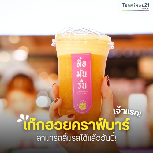 เปิดแล้ว! เก๊กฮวยคราฟต์บาร์<br>เจ้าแรกในไทย