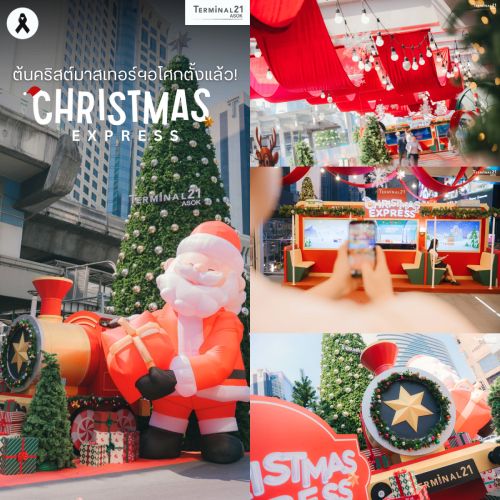 ต้นคริสต์มาส Terminal21 Asok เขาตั้งแล้วนะ