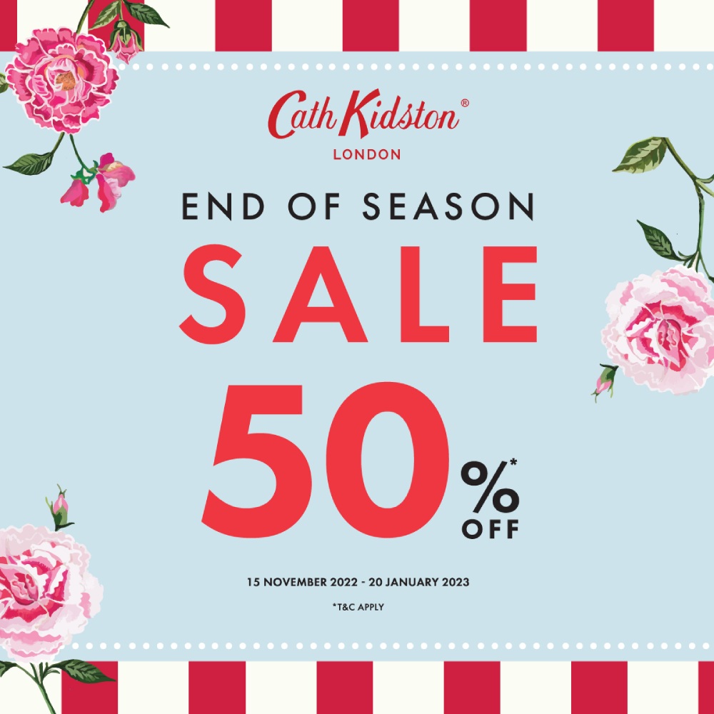 End of Season Sale Cath Kidston Terminal 21 Pattaya